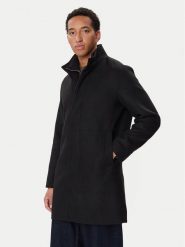 Jack & Jones Płaszcz przejściowy Keith 12303386 Czarny Regular Fit. Czarne płaszcze Jack & Jones, m, bez wzorów, bez kaptura. Za 699.99 zł.