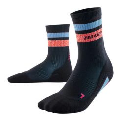 Skarpety kompresyjne męskie sportowe CEP Miami Vibes 80's krótkie. Czarne odzież kompresyjna CEP, bez wzorów. Za 74.00 zł.