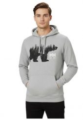 Bluza z kapturem męska Helly Hansen. Niebieskie bluzy z kapturem Helly Hansen, m, bez wzorów, z bawełny, z kapturem. Za 99.99 zł.