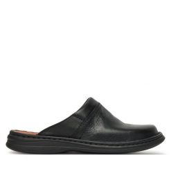 Klapki Josef Seibel. Czarne klapki Josef Seibel. Za 389.99 zł.