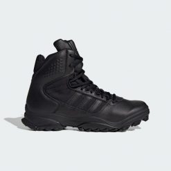 Buty trekkingowe męskie, adidas GSG-9.7. Czarne trekkingi Adidas, bez wzorów, z materiału, bez zapięcia. Za 799.00 zł.