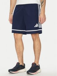 Adidas Szorty sportowe Squadra 25 JN5468 Granatowy Regular Fit. Niebieskie krótkie spodenki sportowe Adidas, m, bez wzorów, z syntetyku. Za 99.99 zł.