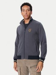 Aeronautica Militare Bluza 262FE2089UF00662 Niebieski Regular Fit. Niebieskie bluzy Aeronautica Militare, m, bez wzorów, z bawełny, bez kaptura. Za 664.99 zł.