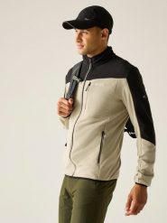 Regatta Kurtka polarowa "Freesdale" w kolorze beżowym rozmiar: XXL. Brązowe kurtki Regatta, xxl, bez wzorów, z polaru, bez kaptura. Za 101.70 zł.