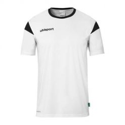 Koszulka sportowa męska Uhlsport 100225317. Białe t-shirty sportowe Uhlsport, bez wzorów, z poliesteru, bez ramiączek, do piłki nożnej. Za 121.00 zł.