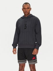 Adidas Bluza Seasonal Essentials US Sport JD8095 Szary Regular Fit. Szare bluzy Adidas, m, bez wzorów, z bawełny, bez kaptura. Za 179.99 zł.