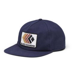 Czapka typu snapback Black Diamond Washed. Niebieskie czapki z daszkiem Black Diamond, bez wzorów. Za 203.50 zł.