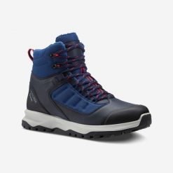 Second Life - Buty turystyczne męskie Quechua MH500 Mid... - Stan Doskonały. Czerwone buty turystyczne QUECHUA, na jesień, bez wzorów, z materiału, bez zapięcia, trekkingowe. Za 296.99 zł.