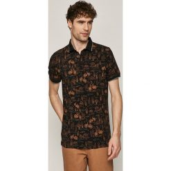 Medicine - Polo Retro Cool. Czarne koszulki polo MEDICINE, l, bez wzorów, z dzianiny, bez kołnierzyka, bez ramiączek. W wyprzedaży za 69.90 zł.