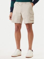 Polo Ralph Lauren Szorty materiałowe 710964027004 Beżowy Relaxed Fit. Brązowe szorty Polo Ralph Lauren, m, bez wzorów, z bawełny. Za 729.99 zł.