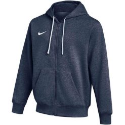 Bluza męska Nike Park 26 Fleece Full-Zip Hoodie. Niebieskie bluzy Nike, m, bez wzorów, z bawełny, z kapturem. Za 192.99 zł.