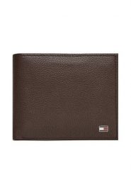 Tommy Hilfiger Portfel Th Flag Cc And Coin AM0AM13519 Brązowy. Brązowe portfele Tommy Hilfiger, bez wzorów, ze skóry. Za 269.99 zł.