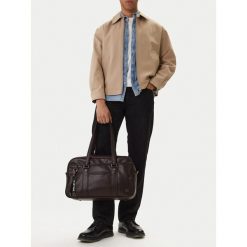 Torba na laptopa G-Star Raw. Brązowe torby na laptopa G-Star Raw. Za 239.99 zł.