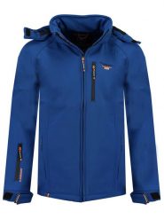 Canadian Peak Kurtka softshellowa "Tabooeak" w kolorze niebieskim rozmiar: M. Niebieskie kurtki outdoor i hardshell Canadian Peak, m, bez wzorów, z polaru, bez kaptura. Za 159.21 zł.