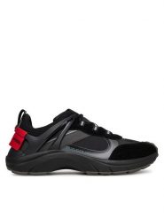 HUGO Sneakersy 50541703 Czarny. Czarne buty sportowe casual Hugo, bez wzorów, z materiału, bez zapięcia. Za 669.99 zł.