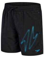 Speedo Szorty kąpielowe "Hyperboom" w kolorze czarnym rozmiar: M. Czarne kąpielówki Speedo, m, bez wzorów, z materiału. Za 74.99 zł.