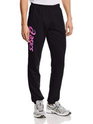 Asics Spodnie sportowe w kolorze czarnym rozmiar: S. Czarne spodnie treningowe długie ASICS, s, bez wzorów, z bawełny. Za 111.45 zł.