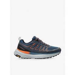 Buty turystyczne męskie Lumberjack Derulo. Niebieskie buty trekkingowe Lumberjack, bez wzorów, bez zapięcia, trekkingowe. Za 359.99 zł.