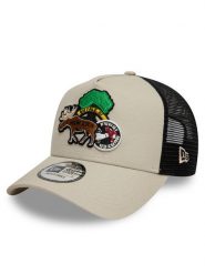 New Era Czapka z daszkiem Outdoor Patch 9FORTY A-Frame 60595297 Beżowy. Brązowe czapki z daszkiem New Era, bez wzorów, z bawełny. Za 99.99 zł.