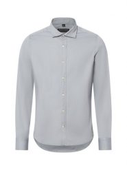 Finshley & Harding Koszula Mężczyźni Slim Fit Bawełna szary, S. Szare koszule Finshley & Harding, m, bez wzorów, z bawełny, bez kołnierzyka, bez ramiączek. Za 169.95 zł.