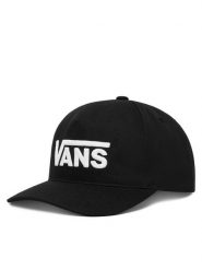 Vans Czapka z daszkiem Drop V Logo Snapback VN000QAH Czarny. Czarne czapki z daszkiem Vans, bez wzorów, z bawełny. Za 139.99 zł.