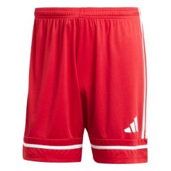 Spodenki Adidas Sport Squa25 Sho M Dorosłych. Czerwone krótkie spodenki sportowe Adidas, m, bez wzorów, z poliesteru. Za 73.99 zł.