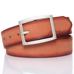 MUSTANG PASEK SKÓRZANY 40 mm SOPO-MUS057. Brązowe paski Mustang, bez wzorów, klasyczne. Za 69.99 zł.