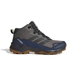 Buty trekkingowe adidas Terrex Skychaser AX5 GORE-TEX Mid. Szare trekkingi Adidas, bez wzorów, z gore-texu, bez zapięcia. W wyprzedaży za 531.00 zł.