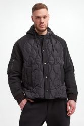 Kurtka męska pikowana EMPORIO ARMANI. Kurtki Emporio Armani, m, bez wzorów, bez kaptura. W wyprzedaży za 1,911.20 zł.