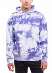 Bluza męska adidas ALL SZN Fleece Washed Hoodie. Białe bluzy z kapturem Adidas, l, bez wzorów, z bawełny, z kapturem. Za 252.99 zł.