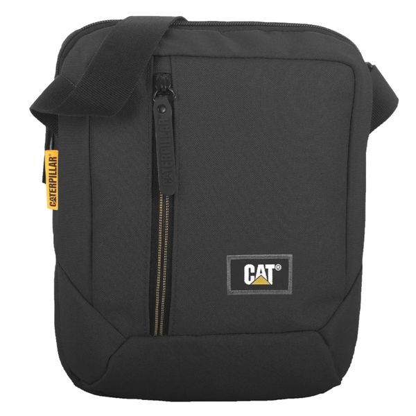 Saszetka na ramię sportowa dla dorosłych Shoulder Bag. Czarne torby na ramię CATerpillar, bez wzorów, z materiału, na ramię, bez dodatków. Za 99.99 zł.