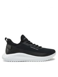 Calvin Klein Jeans Sneakersy Eva Runner Low Inst Hb YM0YM01170 Czarny. Czarne buty sportowe casual Calvin Klein Jeans, bez wzorów, z jeansu, bez zapięcia. Za 339.99 zł.
