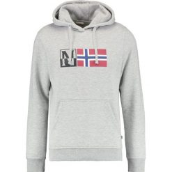 Napapijri BENOS Bluza z kapturem med grey melange. Bluzy z kapturem marki Napapijri, m, z bawełny, z kapturem. Za 339.00 zł.