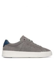 Tommy Hilfiger Sneakersy Th Court Suede FM0FM05824 Szary. Szare buty sportowe casual Tommy Hilfiger, bez wzorów, ze skóry, bez zapięcia. Za 369.99 zł.