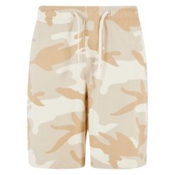 Shorty Męskie Camo Easy. Brązowe szorty Urban Classics, m, bez wzorów, sportowe. Za 121.99 zł.