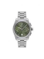 Emporio Armani Zegarek AR11640 Srebrny. Szare, analogowe zegarki Emporio Armani, srebrne. Za 1,089.00 zł.