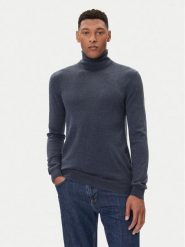 Guess Golf M5BR09 Z0432 Granatowy Regular Fit. Niebieskie golfy Guess, m, z aplikacjami, z syntetyku, bez kołnierzyka, bez ramiączek. Za 217.00 zł.