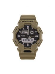 G-Shock Zegarek GA-010-5AER Beżowy. Brązowe, analogowe zegarki G-Shock. Za 469.99 zł.