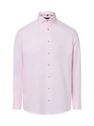 Finshley & Harding koszula non-iron Mężczyźni Modern Fit Bawełna różowy|wielokolorowy, 41. Czerwone koszule Finshley & Harding, m, bez wzorów, z bawełny, bez kołnierzyka, bez ramiączek. Za 229.95 zł.