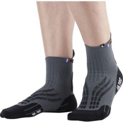 Skarpetki Monnet Ultra. Szare skarpety MONNET, bez wzorów, ze splotem. Za 110.50 zł.