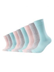 Skechers Skarpety (9 par) w kolorze szarym, błękitnym i jasnoróżowym rozmiar: 35-38. Niebieskie skarpety Skechers, bez wzorów, ze splotem. Za 74.63 zł.