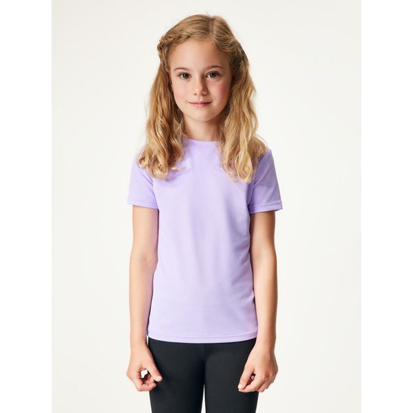 Dětské funkční triko, Lila. Fioletowe t-shirty sportowe UNUO, bez wzorów, bez ramiączek, trekkingowe. Za 94.00 zł.