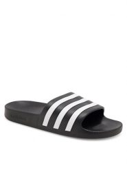 Adidas Klapki ADILETTE AQUA F35543 Czarny. Czarne klapki Adidas, z tworzywa sztucznego. Za 109.99 zł.
