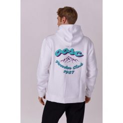 Bluza z kapturem Powder Club. Białe bluzy OOSC, na zimę, bez wzorów, z bawełny, z kapturem. Za 294.99 zł.