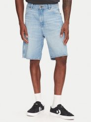 Wrangler Szorty jeansowe Frontier 112362492 Niebieski Relaxed Fit. Niebieskie szorty Wrangler, m, bez wzorów, z bawełny. Za 209.99 zł.
