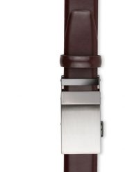 PAKO LORENTE – Brązowy skórzany pasek męski. Brązowe paski Pako Lorente, bez wzorów, ze skóry, eleganckie. Za 149.99 zł.