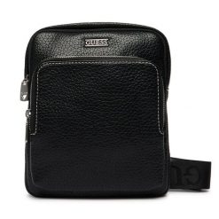 Saszetka Guess. Czarne torby na ramię Guess, z aplikacjami, małe, bez dodatków. Za 409.99 zł.