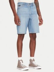Wrangler Szorty jeansowe Texas 112362508 Niebieski Regular Fit. Niebieskie szorty Wrangler, m, bez wzorów, z bawełny. Za 209.99 zł.