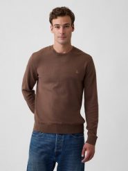 GAP Sweter w kolorze jasnobrązowym rozmiar: XXL. Brązowe swetry nierozpinane GAP, xxl, bez wzorów, z bawełny, bez kołnierzyka, bez ramiączek. Za 109.95 zł.