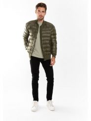Northwood Kurtka pikowana "Zack" w kolorze khaki rozmiar: M. Brązowe kurtki Northwood, m, bez wzorów, prążkowane, bez kaptura. Za 130.99 zł.
